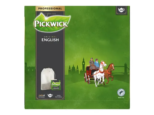 Zwarte thee Pickwick engelse melange 100x4gr zonder envelop