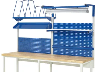 opbouwelement,v. werkbank,HxBxD 1380x2500x2500mm,draagverm. 100kg - 1