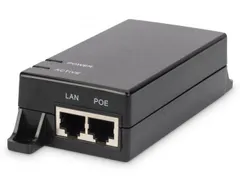 Gigabit Ethernet PoE-injector 802.3af 15,4W