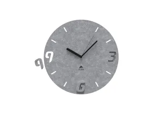 wandklok recycled PET grijs 30 cm. - 3