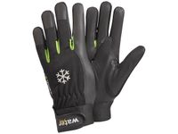 Handschoen Tegera 517, Maat 11 Zwart Groen Polyester