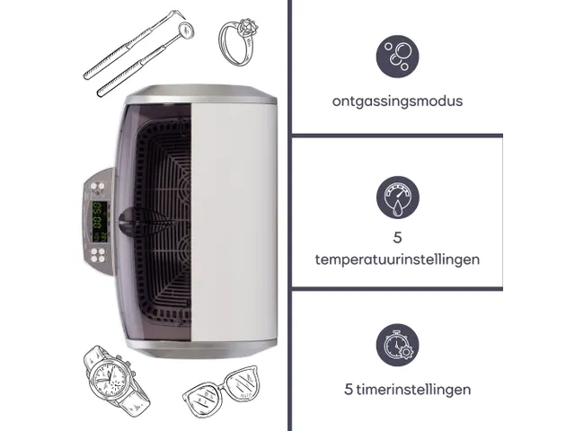 Nettoyeur ultrason avec minuteur 6 litres