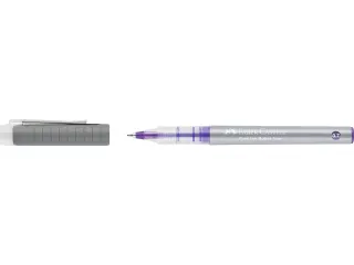 Inktroller Faber-Castell 0.7mm paars - 2