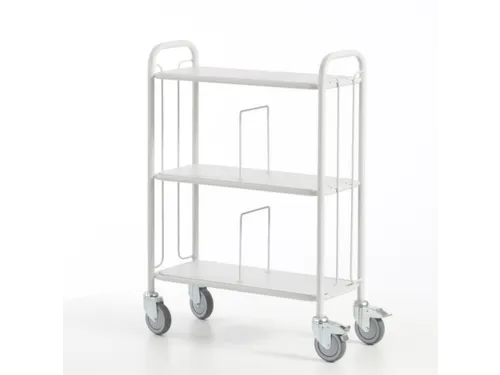 Dossierwagen 150kg 3 Etages 1100x710x290mm Ral7035
