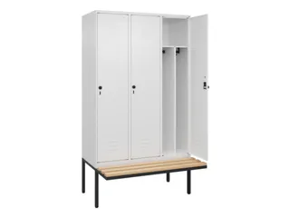 locker voor scheiding van kleding,HxBxD 2120x1200x815mm,3vak - 2
