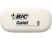 Gum Bic Galet pvc vrij zacht potlood wit blister à 3 stuks