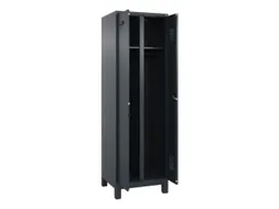 locker voor scheiding van kleding,HxBxD 1950x600x500mm,2vak