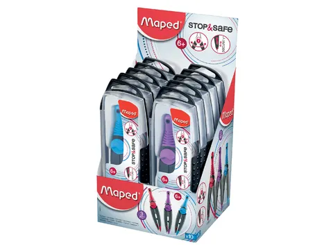 Passer Maped Stop&Safe 3delig display à 10 stuks assorti