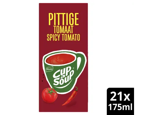 Cup-a-Soup Knorr pittige tomaat 21x175ml