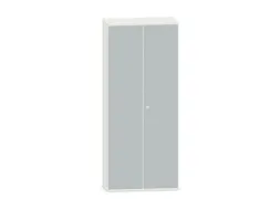 kantoorkast,HxBxD 1920x800x430mm,decor romp wit,decor front lichtgrijs
