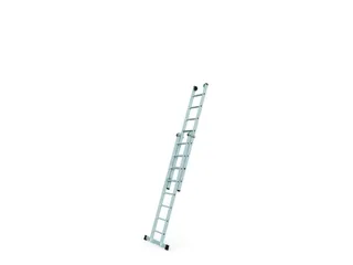 schuifladder,2x8,trede(n),balk L 4,18m,2-dlg.,aluminium - 1