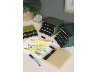 Tekenstift Faber Castell Pitt Artist Pen Brush 48 delig studiobox - 3