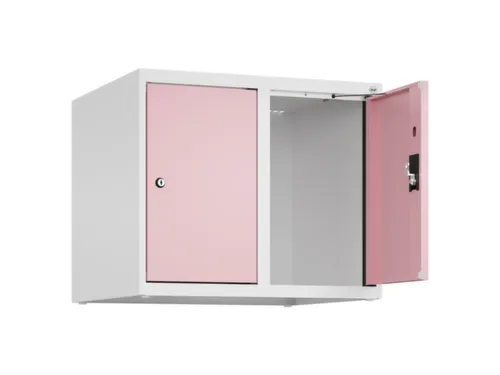 opzetkast,v. locker,2vak.,vak B 300mm,HxBxD 500x600x500mm,cilinderslot
