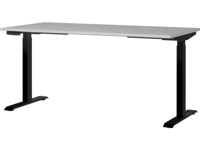 Elektrisch ihv bureau,HxBxD 720-1200x1600x800mm,blad decor kasjmier