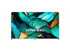 Beurswand Zipper-Wall Straight Basic 400x230cm