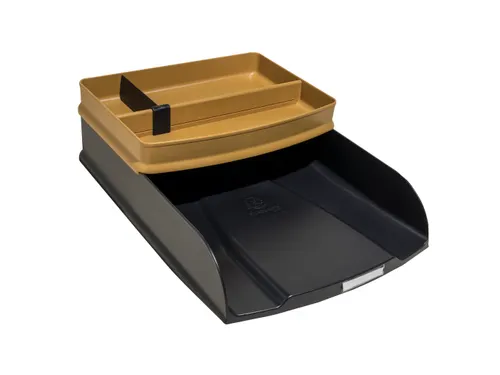 Brievenbak A4 Combo Styli Neo Deco Zwart