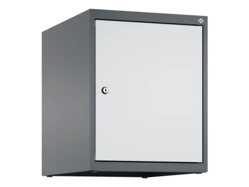 opzetkast,v. locker,1vak.,vak B 400mm,HxBxD 500x400x500mm,cilinderslot