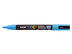 Verfstift Posca PC3M Fijne punt 0,9-1,3mm Lichtblauw