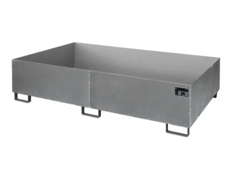 stellingopvangbak,opvangvol. 1000l,HxBxD 505x2150x1300mm