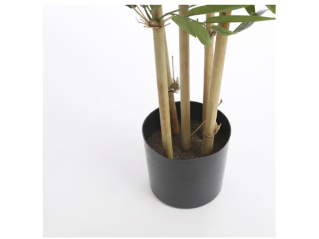Kunstplant Mica Bamboe in plastic pot 150cm