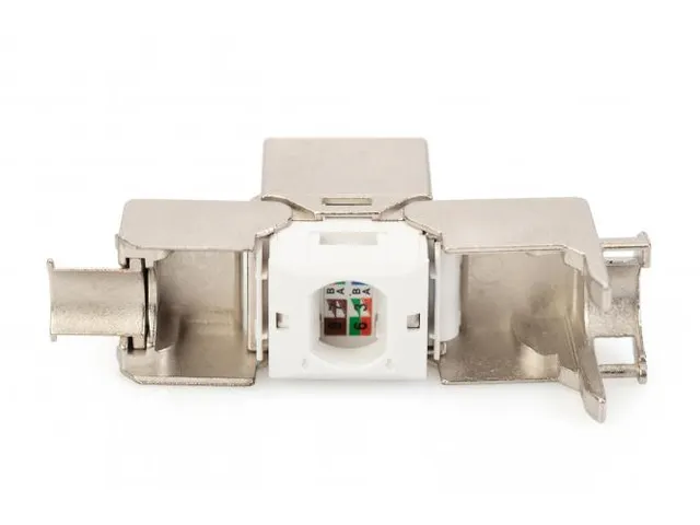 CAT 6A Keystone module afgeschermd gereedschapsloze montageaansluiting