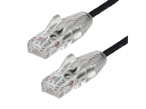 CAT6 netwerkkabel 1.5 Meter RJ45 connector Zwart