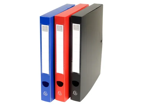 Klasseerdoos PP opaa k rug 80mm zwart