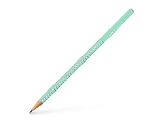 Potlood Faber-Castell Grip Sparkle Aurora B Jelly Mint - 1