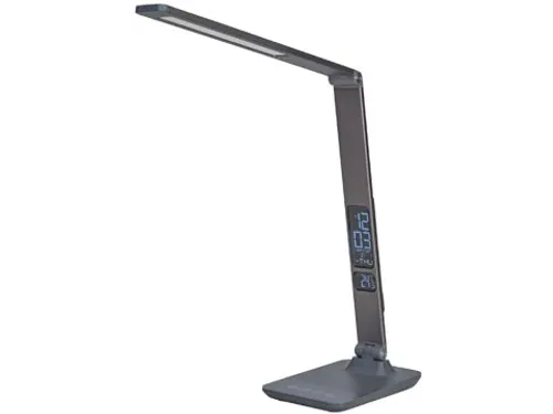 ALBA LED bureaulamp Viva zwart USB