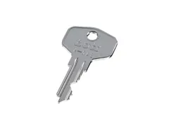 Reservesleutel,V. Ladekast,Messing,Glansvernikkeld