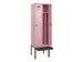 locker met bank,voor scheiding van kleding,HxBxD 2120x600x815mm,2vak