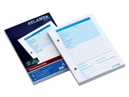 Gespreksnotitieblok Djois Atlanta A6 100 vel wit