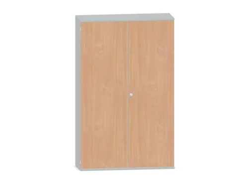 Kantoorkast 1920x1200x430mm Romp Lichtgrijs Decor Front Beuken