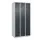 Z-garderobekast,HxBxD 1850x900x500mm,vak B 150/300mm,draaigrendel