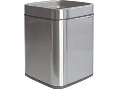 Afvalbak MAUL Prime 15 liter met inwerpopening rvs