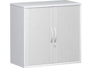 jaloeziedeurkast,HxBxD 720x800x430mm,1xhouten vloer,decor romp wit - 2