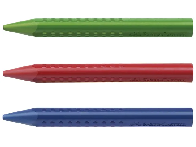 Waskrijt Faber Castell Jumbo GRIP doos 12 stuks