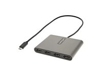 USB C naar 4 HDMI Adapter - Externe Video & Grafische Kaart - USB Type