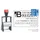 Tekststempel Colop 2600 +bon 8regels 58x37mm zwart
