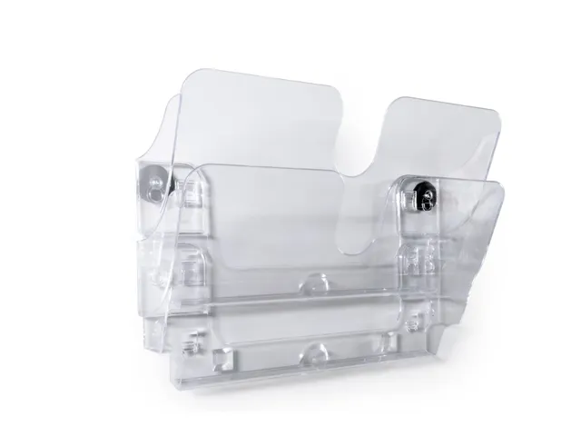 Folderhouder FLEXIPLUS 2 A4 liggend magnetisch transparant