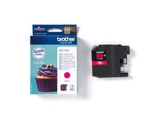 Inktcartridge Brother LC-123M rood - 1
