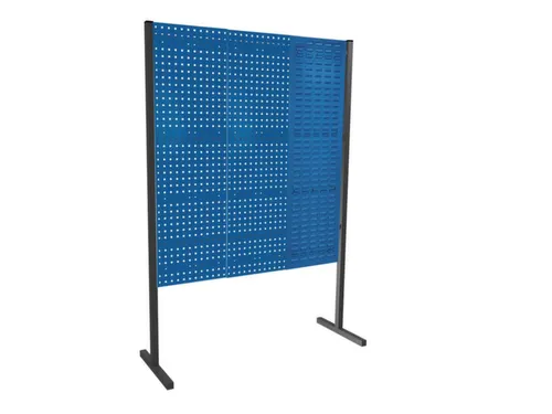 scheidingswand van geperforeerde/sleufplaat,enkel veld,HxB 1500x1500mm