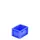 Euronorm Stapelkrat Pp Hxlxb 120X200X150Mm Wanden/bodem Gesloten Blauw