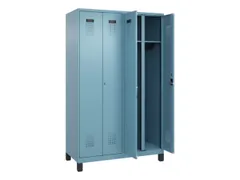 locker voor scheiding van kleding,HxBxD 1950x1200x500mm,4vak