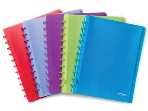Atoma Showalbum A4 60 Tassen Trend Transparant Assorti