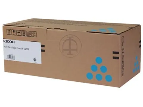 toner SPC250E, 1.600 pagina's, OEM 407544, cyaan