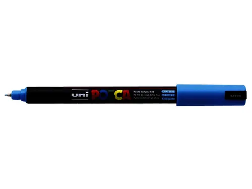 Verfstift Posca PC1MR Extra Fijne punt 0,7mm Lichtblauw