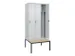 locker voor scheiding van kleding,HxBxD 2120x900x815mm,3vak