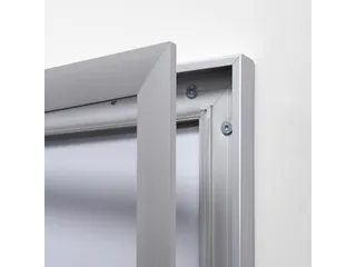 Vitrinebord Quantore luxe 4x A4 zilver - 5