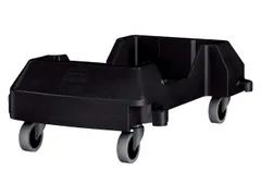 Onderstel Rubbermaid Slim Jim zwart